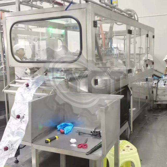 Pengisi Aseptik BIB Aseptik Otomatis Berkelanjutan