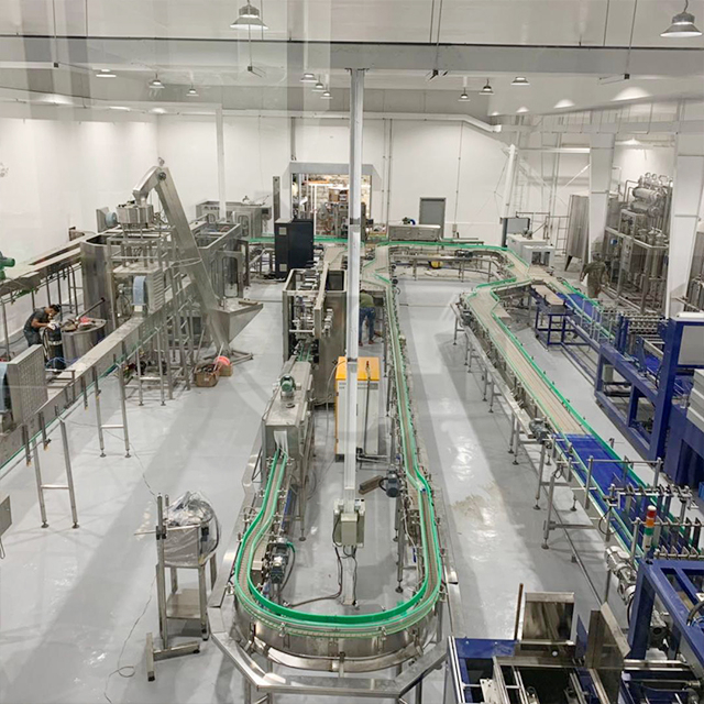 Jalur produksi minuman