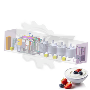 Jalur pemrosesan yogurt